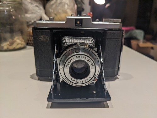 Zeiss ikon nettar 6x6 75mm - zeiss,
