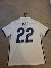 Isco Signed Real Madrid Shirt