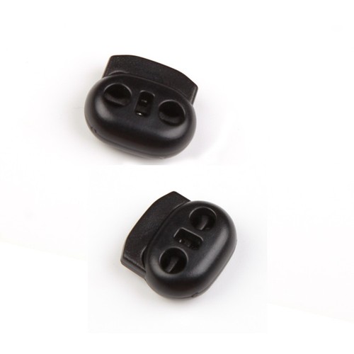 Plastic cord lock double - plastic,