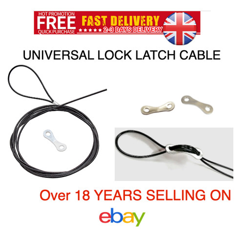Garage door lock cable - garage,