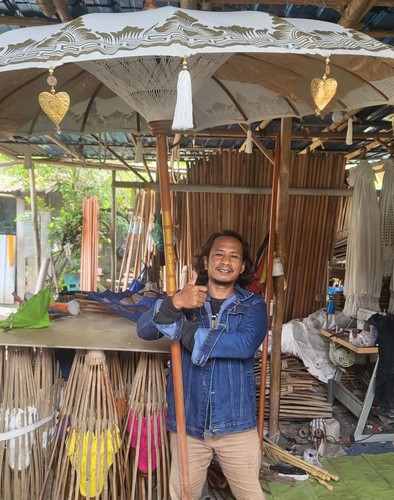 Bali patio parasol cotton - bali,