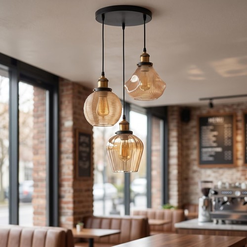 Light glass pendant ceiling - glass,