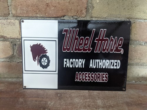Vintage wheel horse factory - wheel,