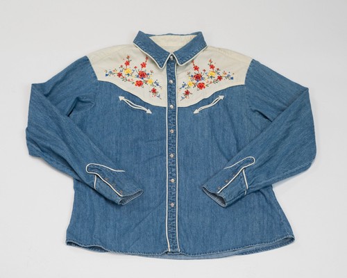 Vtg wrangler 90s embroidered - vtg,