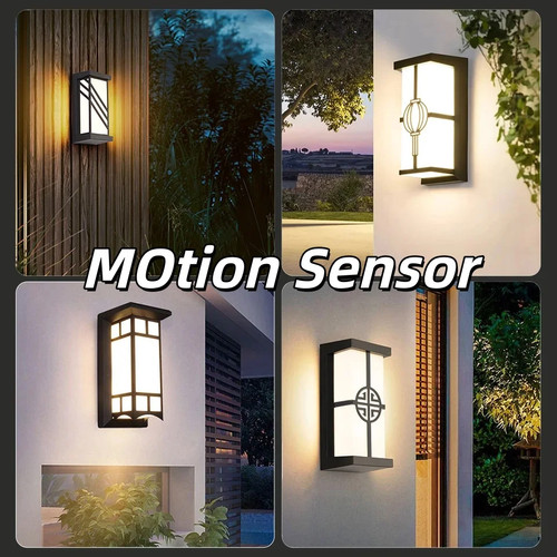 Outdoor wall light - dusk, til