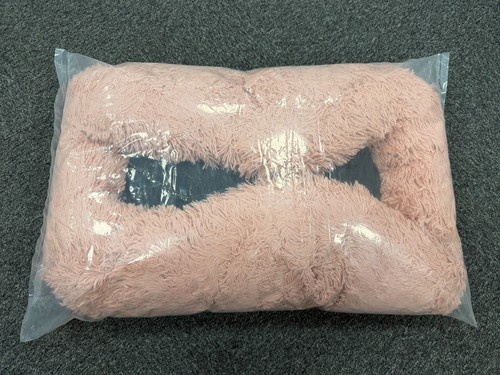 Round dog bed with - dog,