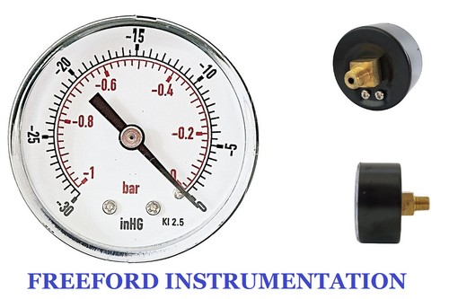 Vacuum gauge 50mm 0 bar - gauge,