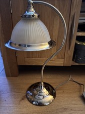 Art Deco Hydrofoil Chrome Lamp