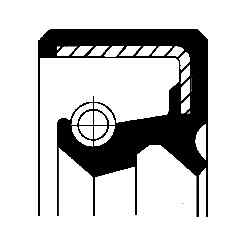 19027826b corteco shaft seal - 19027826b,