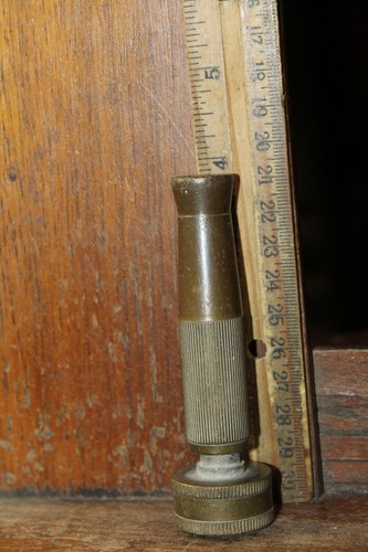 Vintage brass water - brass, hose