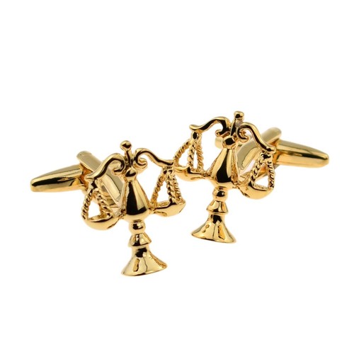 Golden scales justice - scales, of