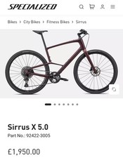 Specialized Sirrus X 5.0 full