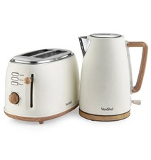 Kettle & Toaster Set Cream