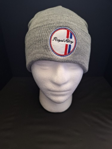 Royal alloy grey wool beanie - royal,