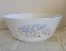 Pyrex Blue Iris  Mixing Serving Bowl 9.5" Vintage  Retro 