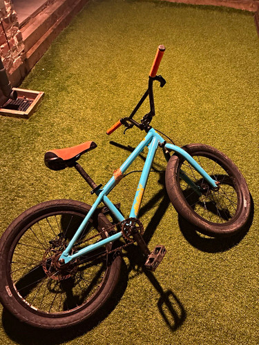 20in bmx bike - 20in, blue