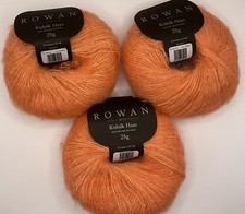 Rowan Kidsilk Haze 3 x 25g Shade 726 Peach same lot New Unused