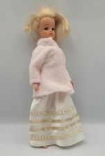 Vintage 1981–82 Sindy Doll 033055X – Blonde Hard-Head, Handmade Gown & Jacket