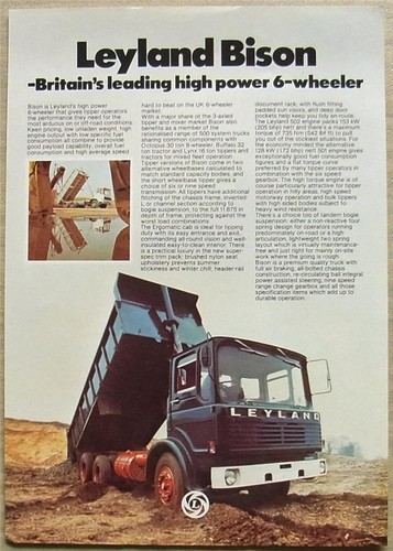 Leyland bison commercial - leyland,