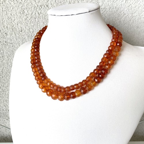 Vintage amber necklace hand - vintage,