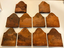 10 Used Ceramic Garden Edging Tiles