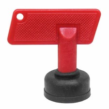 Tipper Replacement Red Key For Battery Isolator Switch on Ifor Willaims Trailers