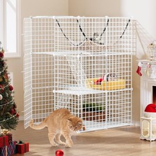 Cat Cage Indoor 3 Tier DIY