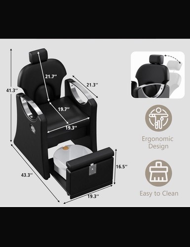 Backwash unit black shampoo - backwash,