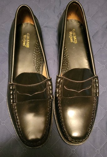 Bass weejuns larson black - gh,