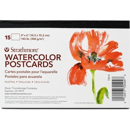 Strathmore watercolor postcard - watercolor,