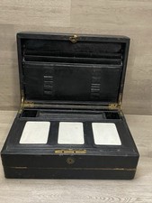 LEATHER COVERED WRITING SLOPE