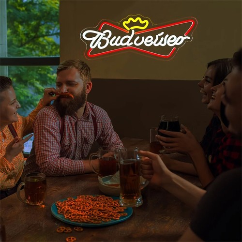 Budweiser beer neon led sign - beer,
