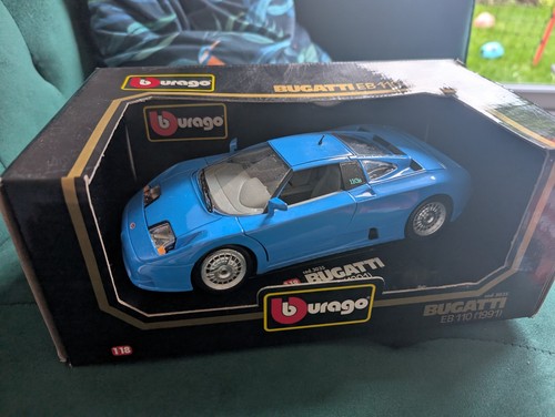 Burago scale bugatti - burago, 1/18