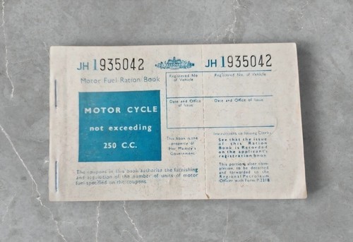 1956 petrol ration - “1956, uk