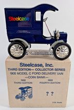 Steelcase 1905 Model C Ford Delivery Van Moneybox Third Edition Collector Series