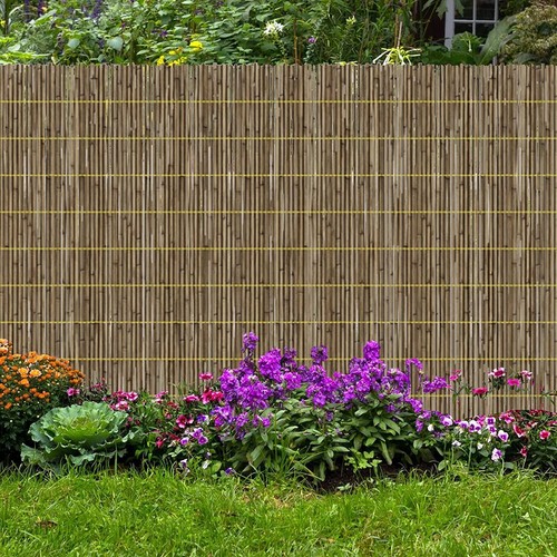 Natural reed fencing roll - natural,