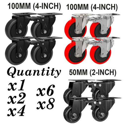 Pcs heavy duty 360 - 1/2/4/6/8,