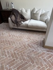 Saint Martin Pale Terracotta THIN Parquet Tiles 7.5 x 30.5 x 1cm- Order Sample 