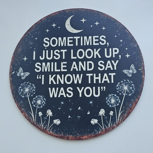 Flat wooden round sign - 2d,