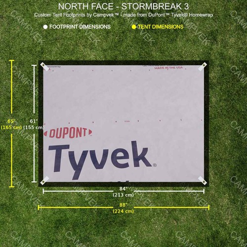 Tyvek footprint for the north - footprint,