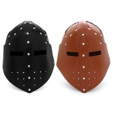 Knights Templars Crusader Armour Helmet Halloween Costume Full Face Mask