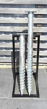 900mm Ground Screw | Heavy Duty Galvanised Anchor | Fence Post, Gate, Pergola