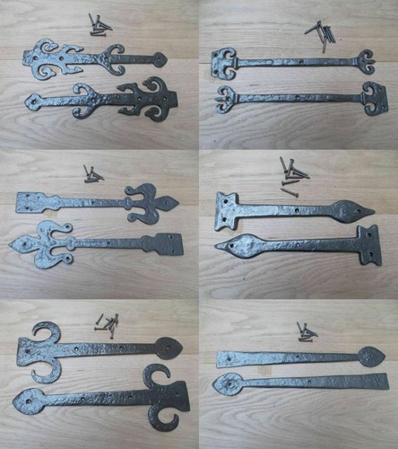 Pair vintage rustic old - of,