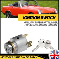 Ignition Switch 3 Position & 2 Keys For MINI MGB TRIUMPH NEW 31973 47SA UK