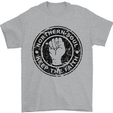 Northern Soul Keeping the Faith Mens T-Shirt 100% Cotton