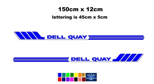 5ft dell quay dory sticker - 5ft,