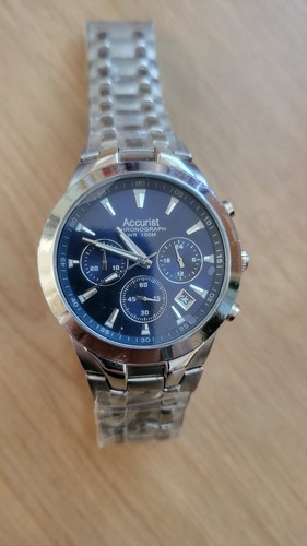New accurist blue dial sports - dial,