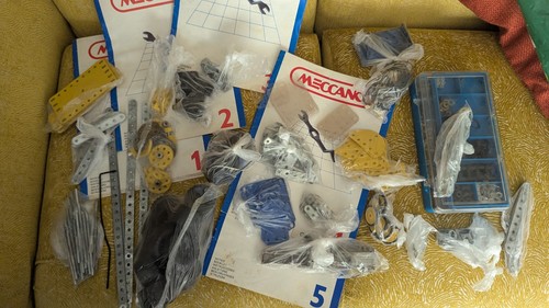 Vintage meccano lot - meccano,