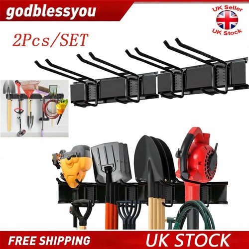 Garage garden tool holder - 2x,