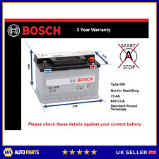 Battery fits PEUGEOT 308 208